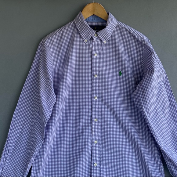 🎉5 for $45🎉 Ralph Lauren Button Up Shirt Man Size M - Picture 2 of 7